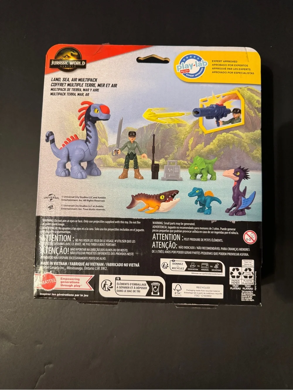 Mattel compact jurassic